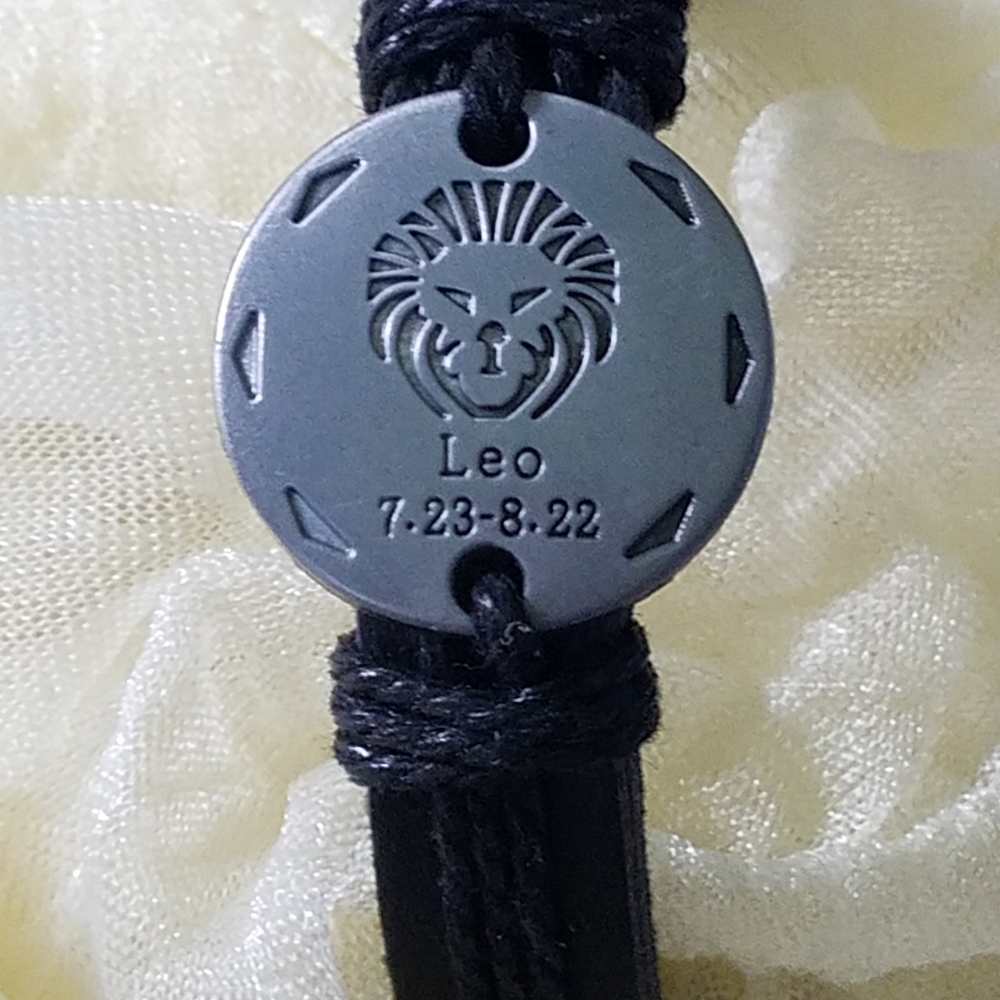 Leo zodiac bracelet